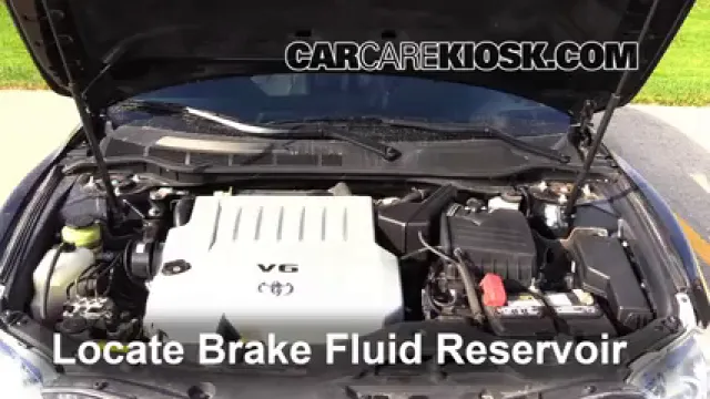 2007 Toyota Camry LE 3.5L V6 Brake Fluid Check Fluid Level